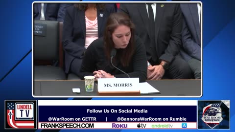 Emma-Jo Morris’s Opening Statement to Congress About Censorship of Hunter Biden Laptop