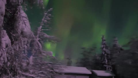 Incredible Northern Lights Spotted Over Finland