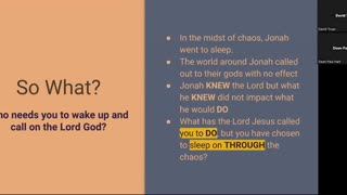 The Book of Jonah - 4/23/2023