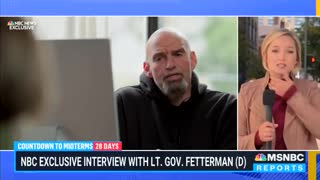 WATCH: MSNBC Reporter Stuns With John Fetterman Takeaway
