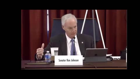 COVID-19 - A Second Opinion (19 of 29) - Sen. Ron Johnson (remarks)