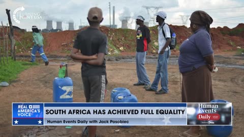 Jack Posobiec: "Congratulation South Africa, you've achieved the highest level of equity of any country on the planet."