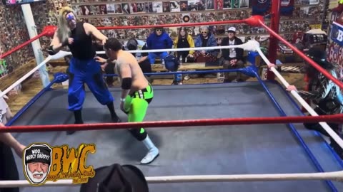 Wrestling Live From BWC:(International Championship)(C)Cobalt Steel vs Yela Man