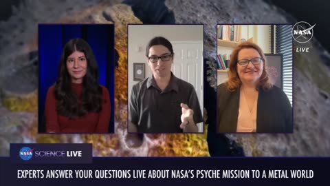 NASA Science Live: Psyche's Journey to a Metal World Official NASA Broadcast