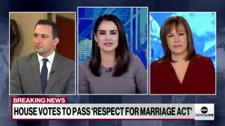 Congress passes the Respect for Marriage Act, sending the bill to president’s desk