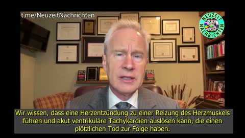 Dr. Mc Cullough: Plötzlicher Herztod ohne Zweifel durch Impfung verursacht.