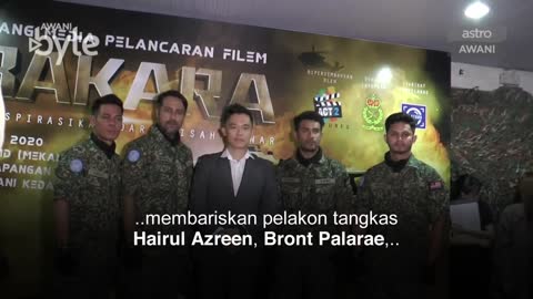 #AWANIByte: Filem Bakara, filem baharu yang dianggap sebagai 'Black Hawk Down' versi Malaysia