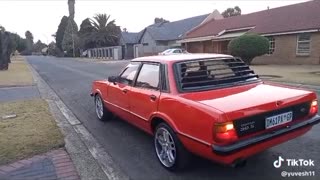 Ford Cortina Burnout!!!