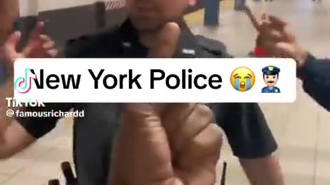 Cultural enrichement brigade in New York are afraid that police will shoot them