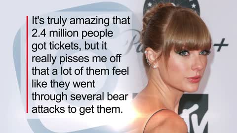 Taylor Swift Says Ticketmaster Fiasco is 'Excruciating