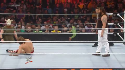 Bray Wyatt versus Daniel Bryan royal rumble 2014 full match highlight