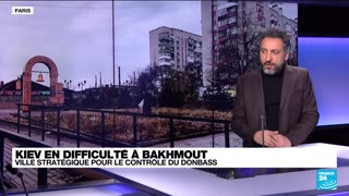 Ukraine - Bakhmout, ville stratégique pour le contrôle du Donbas