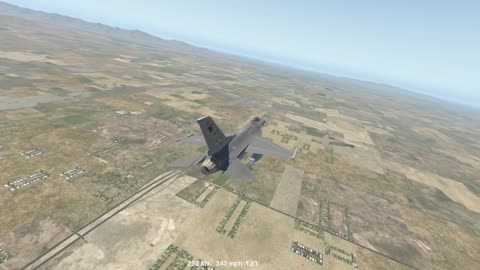 Xplane 11.55 - F16 Falcon - RYAN TO KPHX