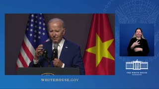 Biden To Crowd: 'I'm Going To Bed'