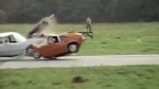 Front End Crash Safety Test by Ford From 1971