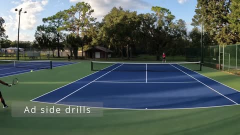EFFECTIVE TENNIS DRILLS TO IMPROVE YOUR GAME