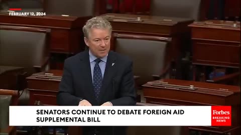 'You Want To Put Ukraine First_'_ Rand Paul Explodes At Democrats And Republicans Over Foreign Aid
