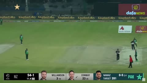 Let's Recap New Zealand's Fall of Wickets And Boundaries - 3rd ODI 2023 - PCB - MZ2T_2