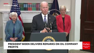 ‘Outrageous’: President Biden Calls Out Oil Companies Over Record Profits Amid High Gas Prices