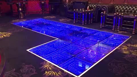 Gold Infinity Dancing Floor