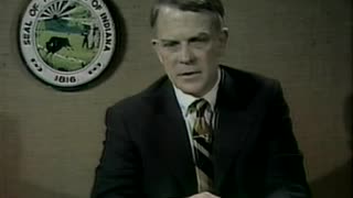 Early 1983 - 'Report from the (Indiana) Statehouse' w/ John Mutz WTTV (Program #720/Edited)