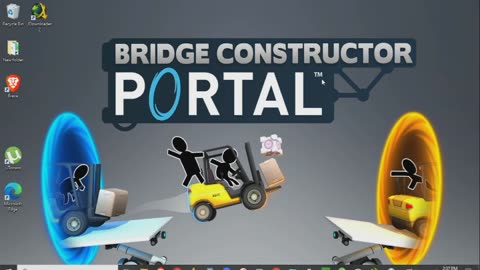 Bridge Constructor Portal Part 2 Review of Bridge Constructor Portal