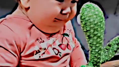 Cute❤️ Baby playing with funny toys
