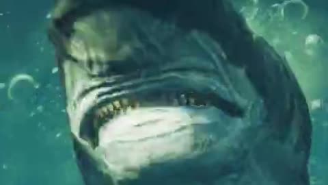 Megalodon Eats Great White Shark! Fossilized Teeth #megalodon #Shark Ancient Marine Life