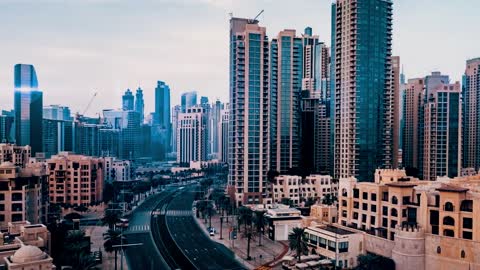 Dubai City - The City Which Never Sleep Cinematic 4K