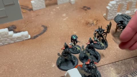 Warhammer 40K - Crusade Battle / Necrons V Death Guard