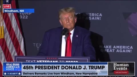 Crowd goes wild when Trump says it was rigged election by the way