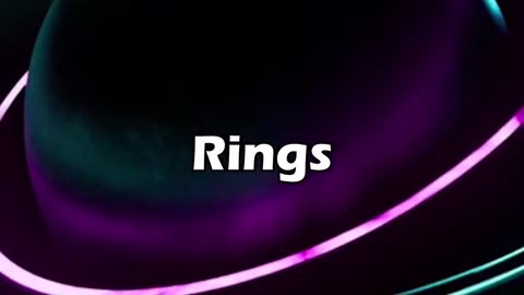 About saturn's ring fact !