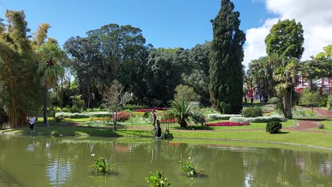 Tour / Excursão Garden / Jardim do Palácio de Santana Ponta Delgada Azores Portugal - 18.04.2023
