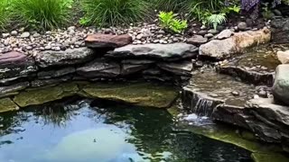 BACKYARD WATERFALL