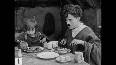 Charlie Chaplin - The Kid - Pancake Scene