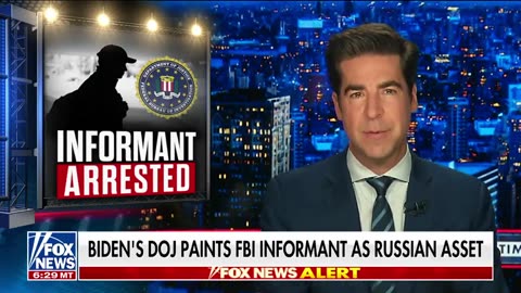 Russian SPY?? Biden's DOJ smears it's indicted FBI informant to control the narrative.