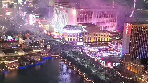 Las Vegas New Years Fireworks Show