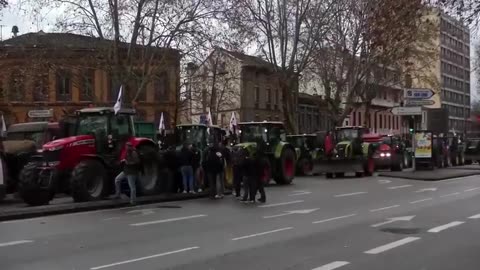 FRANCE - FARMERS PROTEST 🇩🇪 The whole of Europe is on farmers' strike