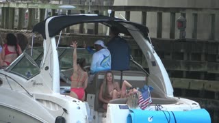 Juicy Ladies in Miami on Boats Yachts having fun !!!