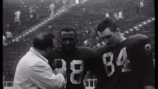 Nov. 25, 1962 - Dallas Texans v. Oakland Raiders Post-Game Interviews