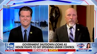 Matt Gaetz and Chip Roy Talk Government Spending Battle on Hannity