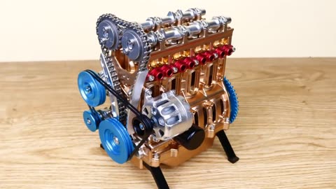 How to Build Car Engine with Assembly Kit