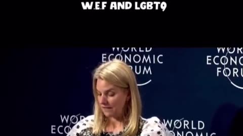 WEF pushing LGBT+ agenda in plain sight / le FEM pousse l'agenda LGBT+ à la vue de tous