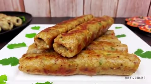 Chicken seekh kabab recipe