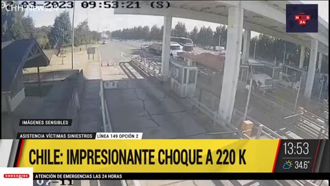 Chile: impresionante choque fatal a 220 km/h/CHH News24