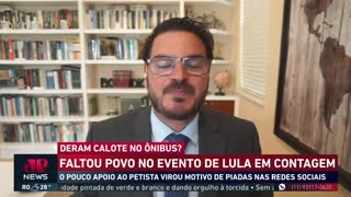 Faltou povo no evento de Lula em cidade de Minas Gerais; veja vídeo