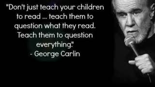Teach your children to question everything…