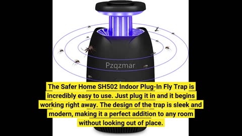 Customer Feedback: Safer Home SH502 Indoor Plug-In Fly Trap for Flies, Fruit Flies, Moths, Gnat...