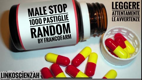 La Francofarm presenta Malè stop 1000 pastiglie random