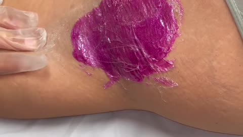 Part 2 | Underarm Waxing Tutorial with Sexy Smooth Tickled Pink Hard Wax | Les Talk Beauty